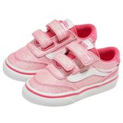 miniatura Imagen ZAPATILLAS VANS BROOKLYN LS V GLITTER ROSA CANDIED VN000D7XFUO1 CASUAL SNEAKER NIÑO NIÑA BRILLANTINA