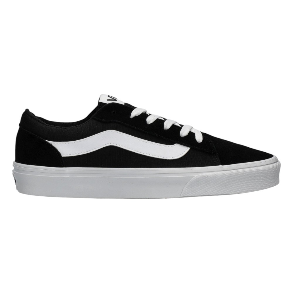 Imagen ZAPATILLAS VANS VERO LS SUEDE CANVAS NEGRO BLANCO VN000VA3BA21 SNEAKER CASUAL MUJER