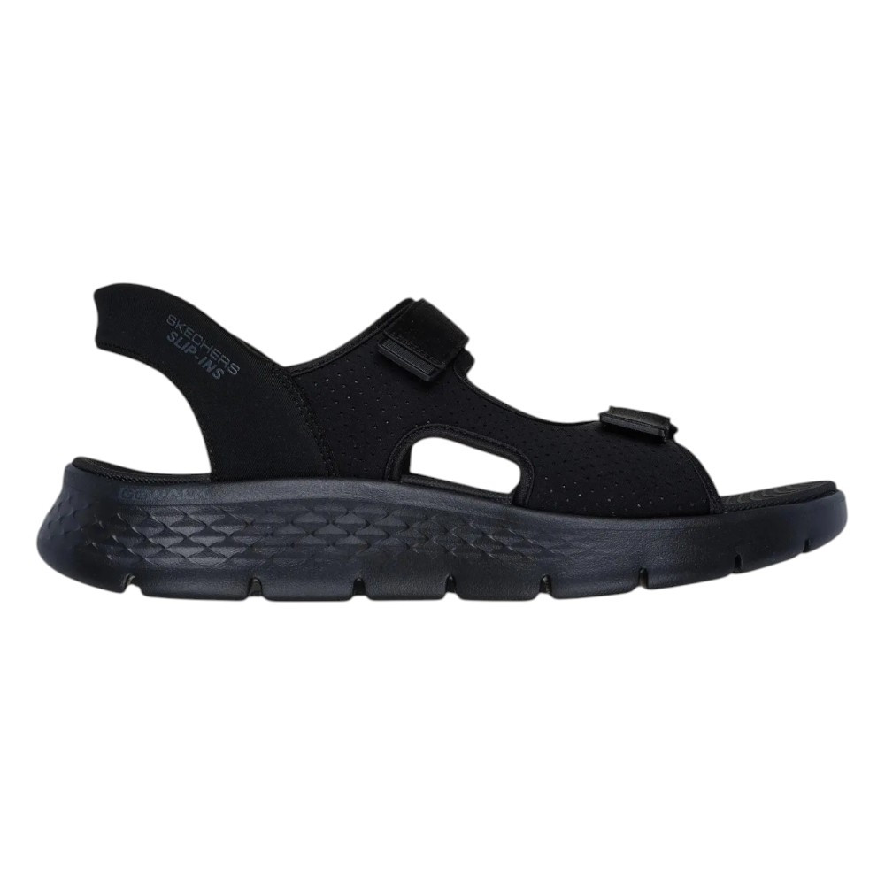 Imagen SANDALIAS SKECHERS GO WALK FLEX SANDAL EASY ENTRY NEGRO 229210-BKLKM HOMBRE SLIP-INS