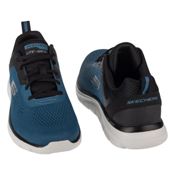 miniatura Imagen ZAPATILLAS SKECHERS TRACK BROADER AZUL NEGRO 232698-BLBK SNEAKER CASUAL HOMBRE