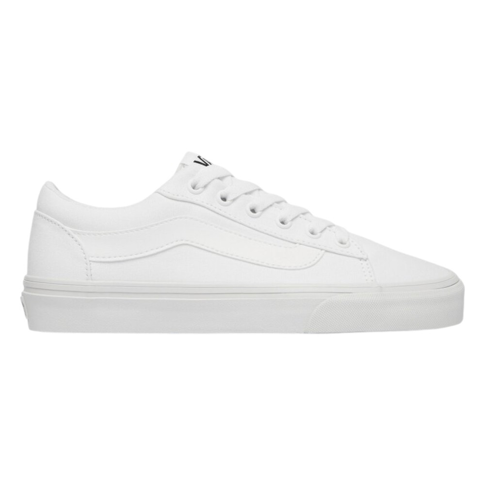 Imagen ZAPATILLAS VANS VERO LS SUEDE CANVAS BLANCO VN000VA3WWW1 SNEAKER CASUAL MUJER 