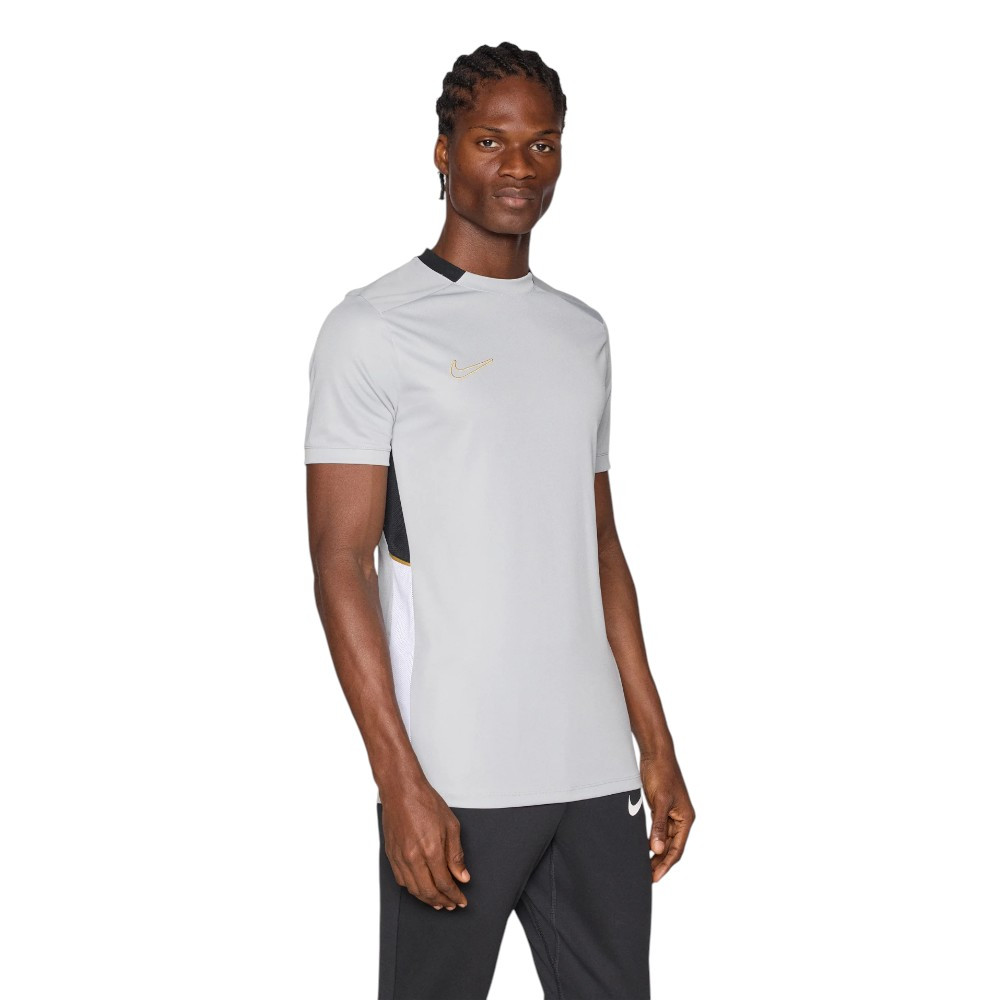 Imagen CAMISETA NIKE ACADEMY DRI FIT SHORT SLEEVE GRIS NEGRO HJ3791-077 FUTBOL HOMBRE