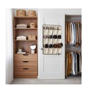 miniatura Organizador de Zapatos Colgante para puerta Tela Resistente 7