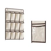 miniatura Organizador de Zapatos Colgante para puerta Tela Resistente 6