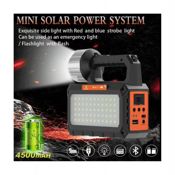 miniatura Kit Solar Emergencia Camping+bombillas+linterna+usb+radio 4