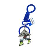 miniatura Llavero Hórreo cordón azul marino 1