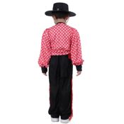 miniatura Disfraz de Cordobés Bailarín Flamenco Infantil con Sombrero y Fajín Tallas 1 a 12 años 2