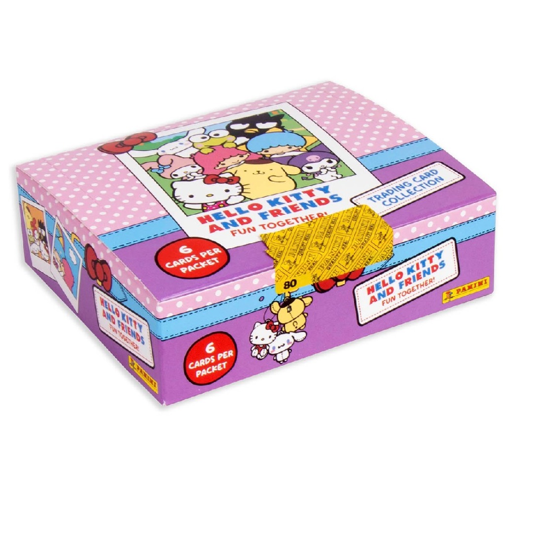 Hello Kitty and Friends Fun Together! Caja con 24 sobres Colección Oficial Panini
