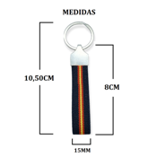 miniatura 10 Llaveros elásticos España CNP 4