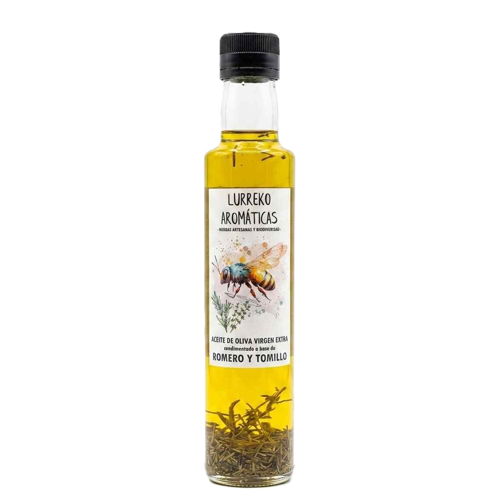 AOVE Ecológico con Romero y Tomillo 250ml 1