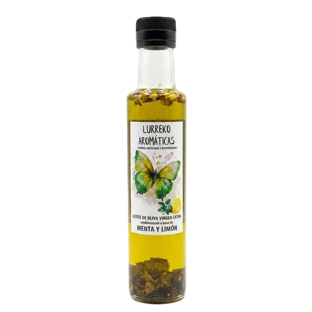AOVE con Menta y Limón Bio 250ml 1