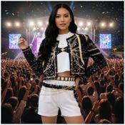 miniatura Disfraz K-Pop para Mujer Idol Coreana 3 piezas Talla S/M 7