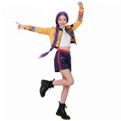 miniatura Disfraz K-Pop para Niña Cantante estilo urbano 3 piezas Tallas 4-12 años 1