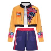 miniatura Disfraz K-Pop para Niña Cantante estilo urbano 3 piezas Tallas 4-12 años 3