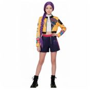 miniatura Disfraz K-Pop para Niña Cantante estilo urbano 3 piezas Tallas 4-12 años 7