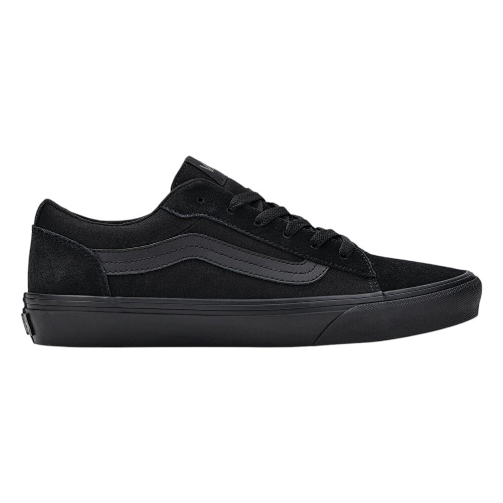 Imagen ZAPATILLAS VANS VERO LS SUEDE CANVAS NEGRO NEGRO VN000Y7HBKA1 SNEAKER CASUAL HOMBRE