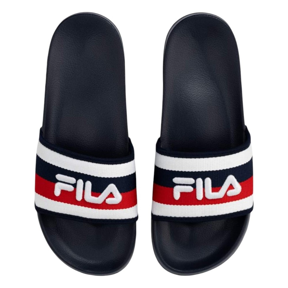 Imagen CHANCLAS FILA MORRO BAY STRIPES AZUL MARINO MULTI FFM0426-50007 FLIP FLOPS SANDALIAS COMODAS HOMBRE