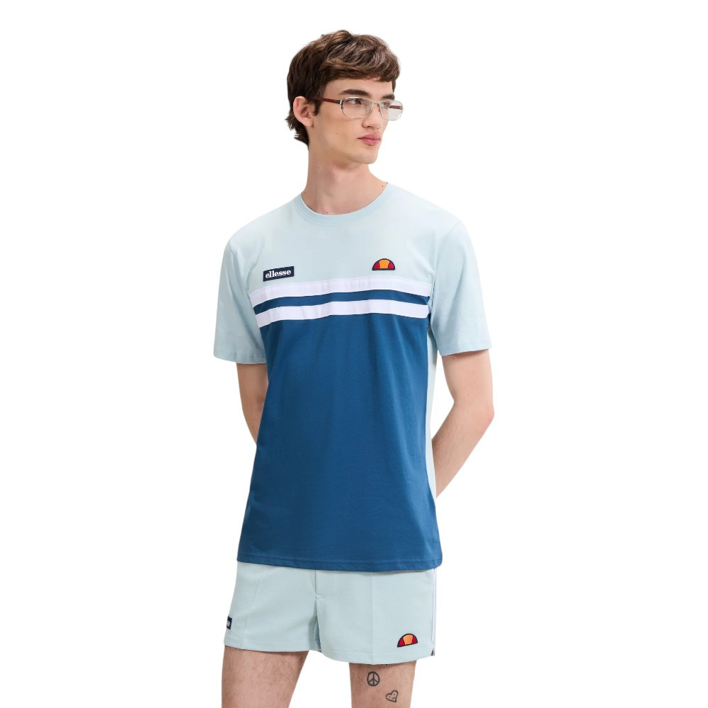 Imagen CAMISETA ELLESSE VENIRE TEE AZUL MULTI SHB08507-417 CASUAL HOMBRE T SHIRT