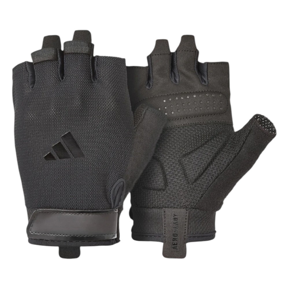 Imagen GUANTES ADIDAS ESSENTIAL ADJUSTABLE AEROREADY NEGRO NEGRO ADGB-1500BK FITNESS TRAINING
