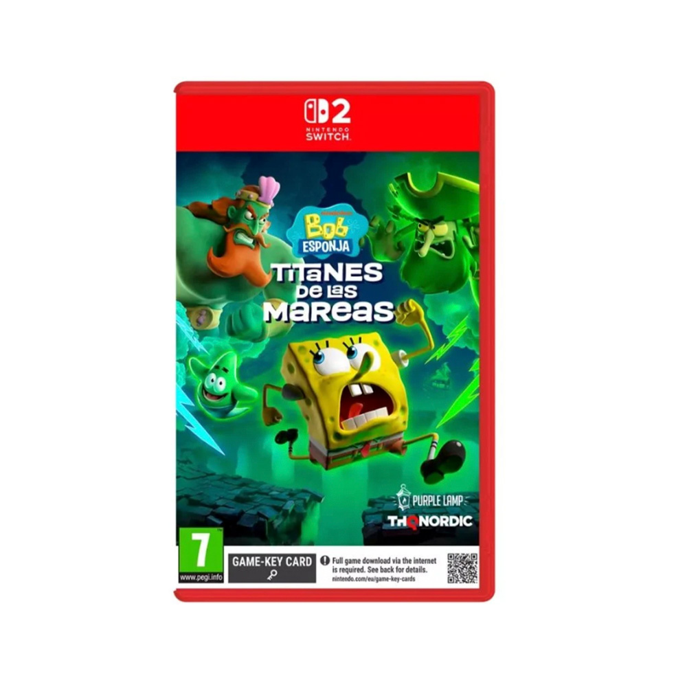 Juego Nintendo Switch 2 - Bob Esponja Titanes de las Mareas