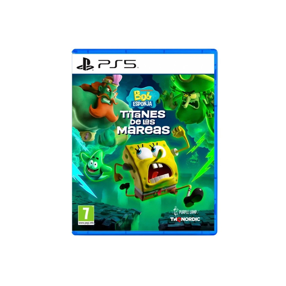 Juego Play Station 5 - Bob Esponja Titanes de las Mareas