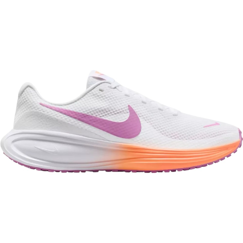 Imagen ZAPATILLAS NIKE REVOLUTION 8 BLANCO LT NARANJA HJ8485-108 RUNNING MUJER