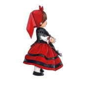 miniatura Muñeca asturiana Pendientes de tuerca 2
