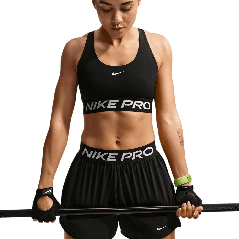 Imagen SUJETADOR NIKE PRO DF 365 LS BRA NEGRO IQ1035-010 BRA MUJER DEPORTIVO