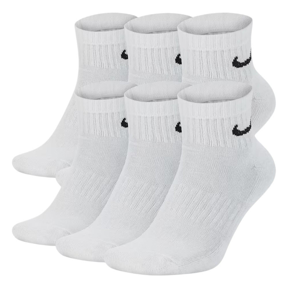Imagen CALCETINES NIKE EVERYDAY PLUS CUSHIONED BLANCO PACK 6 PARES SX7669-100 