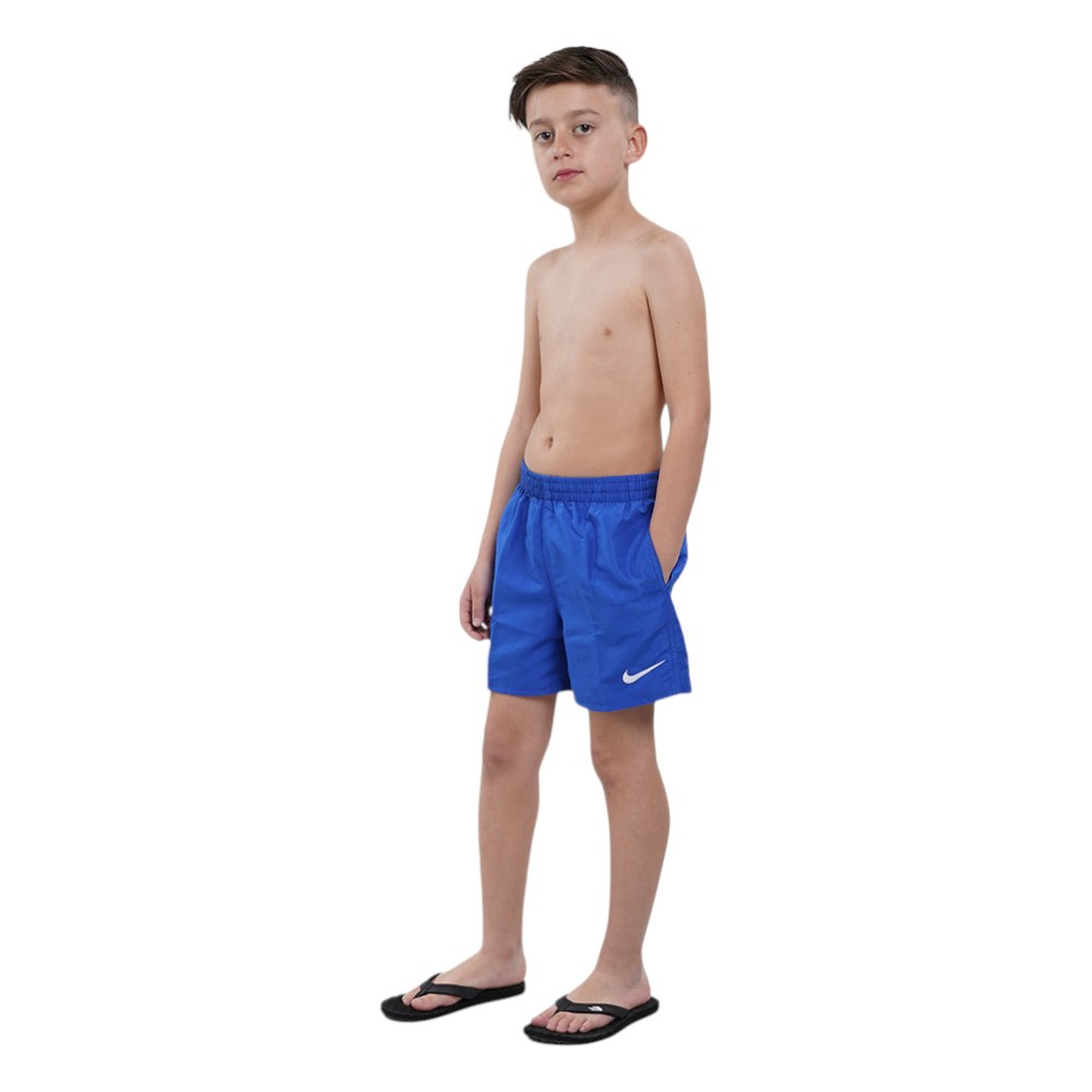 Imagen BAÑADOR NIKE 4" VOLLEY SHORT AZUL ROYAL NESSB866-494 NIÑO PISCINA PLAYA 