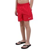 miniatura Imagen BAÑADOR NIKE 4" VOLLEY SHORT ROJO NESSB866-614 NIÑO PISCINA PLAYA 