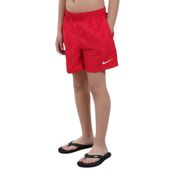 miniatura Imagen BAÑADOR NIKE 4" VOLLEY SHORT ROJO NESSB866-614 NIÑO PISCINA PLAYA 