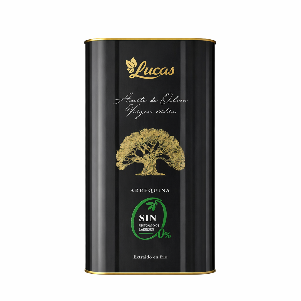 AOVE Arbequina Lata 5L x 4 unidades