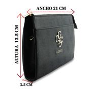 miniatura Bolso de mano Guess 4G con logo grande y bandolera Negro 8