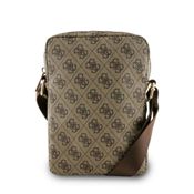 miniatura Bolso Bandolera Guess Logo triangular PU para Hombre Marrón 28,7x21,5x7 cm 3