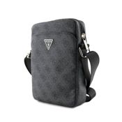 miniatura Bolso Bandolera Guess Logo triangular PU para Hombre Gris 28,7x21,5x7 cm 1