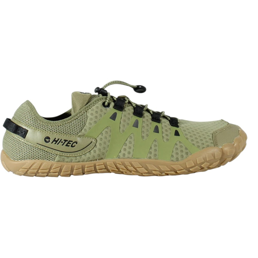 Imagen ZAPATILLAS HI-TEC ABYSS BAREFOOT VERDE KHAKI O090186003 CALZADO MONTAÑA BAREFOOT HOMBRE