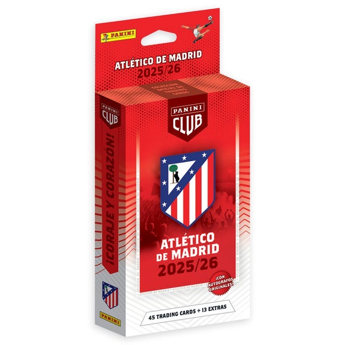 Panini Club Atlético de Madrid 2025/26 - Blíster Precintado Sin abrir - Colección Oficial Panini 1