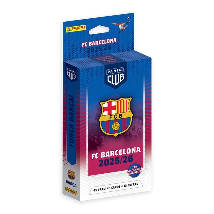 Panini Club FC Barcelona 2025/26 - Blíster Precintado Sin abrir - Colección Oficial Panini 1