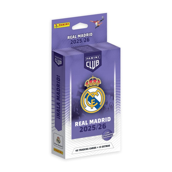 Panini Club Real Madrid 2025/26 - Blíster Precintado Sin abrir - Colección Oficial Panini 1