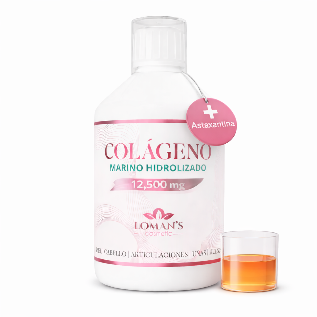 Colágeno Marino 12,500 mg con Astaxantina 500 ml