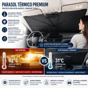 miniatura Parasol Reflectante y Plegable para Parabrisas de Coche 140x80 cm 5