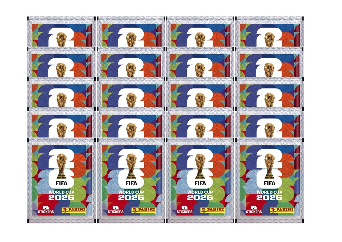 20 sobres sueltos cromos FIFA World Cup 2026™ Official Sticker Collection Colección Oficial Panini