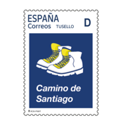miniatura Sello botas Camino de Santiago 2026 tusello Correos
