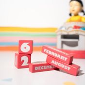 miniatura Figura Calendario Perpetuo 3D Juego del Calamar 12,5x15,5x12,5cm 4