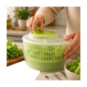 miniatura Centrifugadora Manual Karawan Verde 2,7 L para Frutas y Verduras Pack 2 uds 3