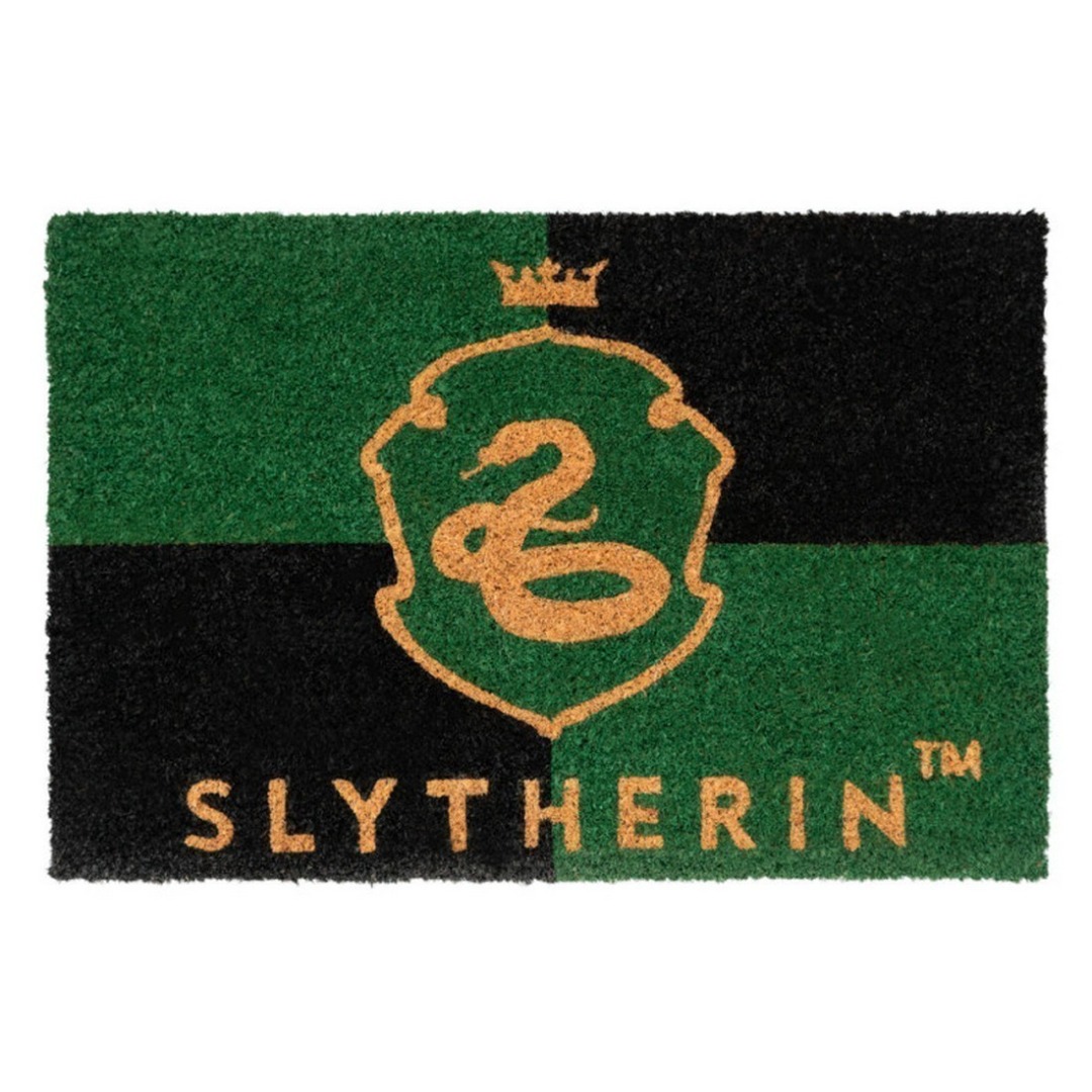 Felpudo Tapete Suelo Entrada Harry Potter Slytherin 60x40cm