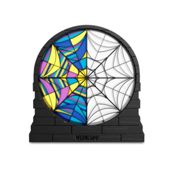 miniatura Figura 3D Ventana habitación Miércoles Adams Luminoso con Pilas