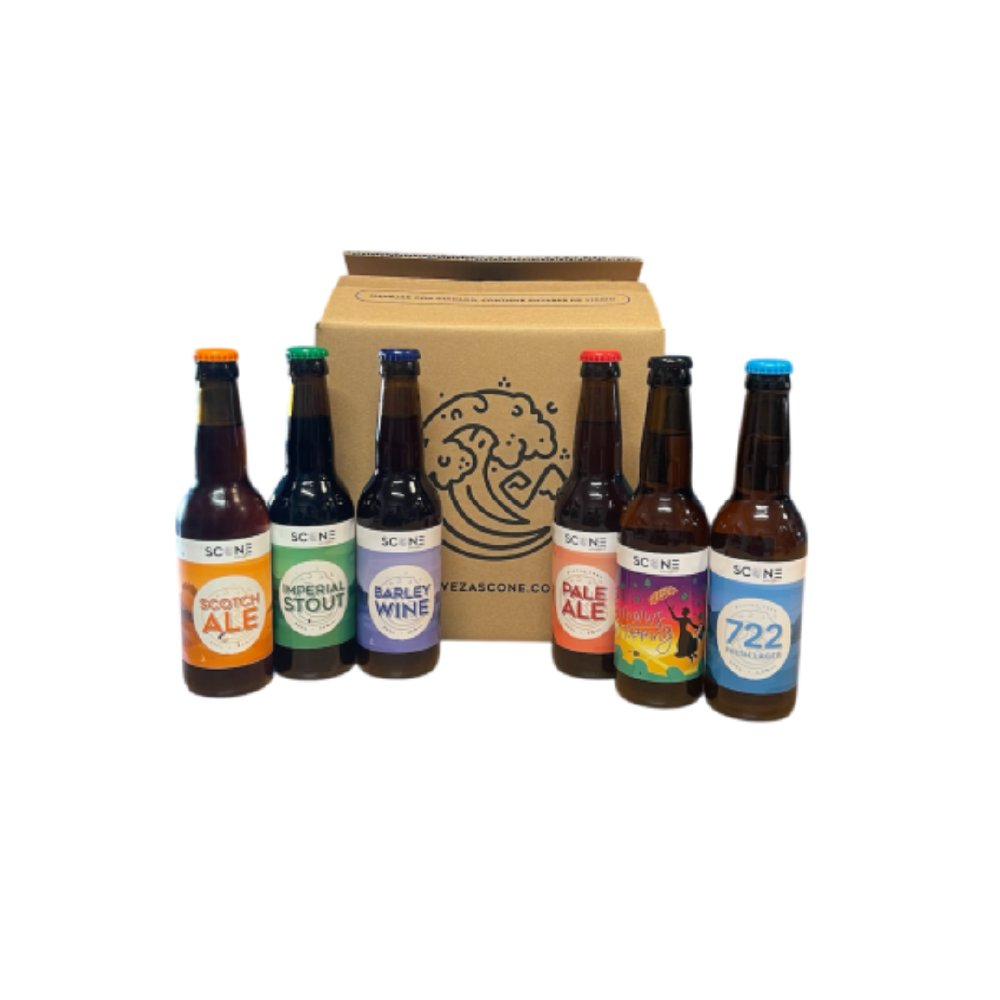 cerveza scone degustación variado pack kit descubrimiento cerveza