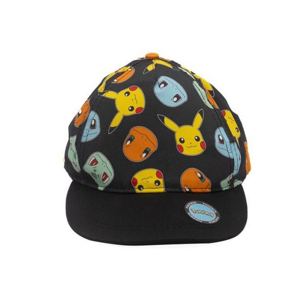 New Import Gorra Premium Pokemon Pikachu, Charmander, Squirtle y Bulbasaur 56-58 